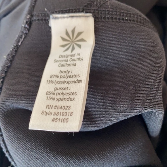 Athleta Black Cycling Shorts Spin Knicker Sz Small - Picture 8 of 11